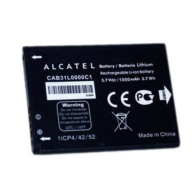 Battery CAB31L0000C1 For Alcatel A382G A383G T66 A890 I808 813A 720D VF555