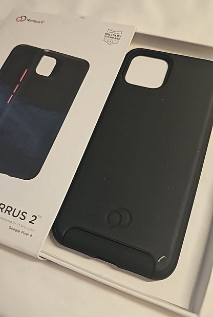 Nimbus9 Cirrus 2 Protective Case HardShell for Google Pixel 4 Black GOPIX464B