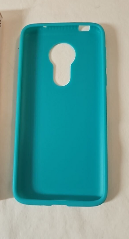 Tech21 Studio Colour Thin Case Motorola Moto G7 Power Teal Light Blue XT1955