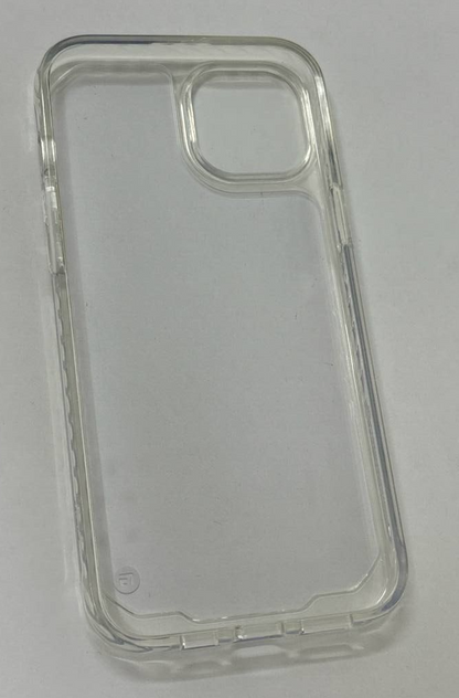 Clckr Diamond Clear Case 6.7" for Apple iPhone 15 Plus Transparent Cover Strong