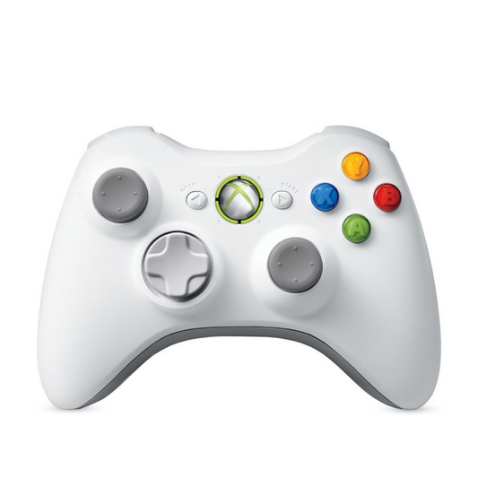 Genuine Microsoft Wireless Controller Gaming Joystick White for Xbox 360 X801769