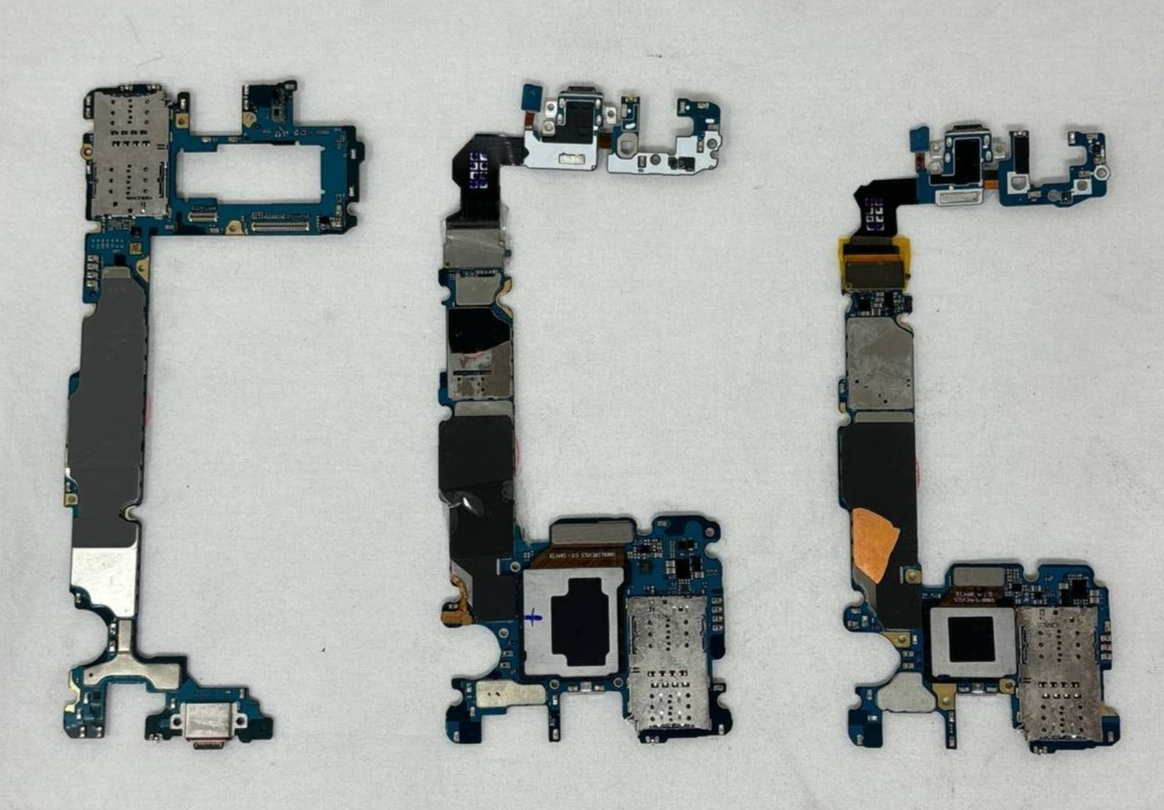 Lot of 6 Mainboard Replacement Samsung Note 8 9 Galaxy S8 S9 S10+ Untested READ