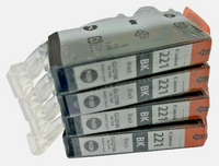 Canon CLI-221 Black Genuine Ink Cartridges For Pixma MP980 MX860 iP4600 Lot of 4