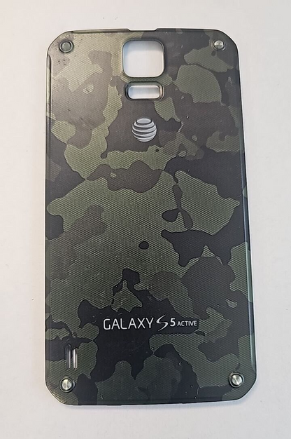 Back Cover Military Battery Door Case for Samsung Galaxy S5 Active SM-G870A Camo