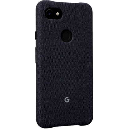 Fabric Case for Google Pixel 3a XL Protective Back Cover Carbon Black Original