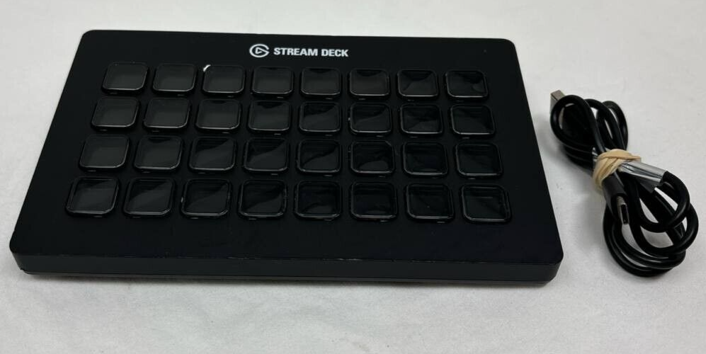 Elgato Stream Deck XL 20GAT9901 Customizable Desktop Interface For PC 32 Button