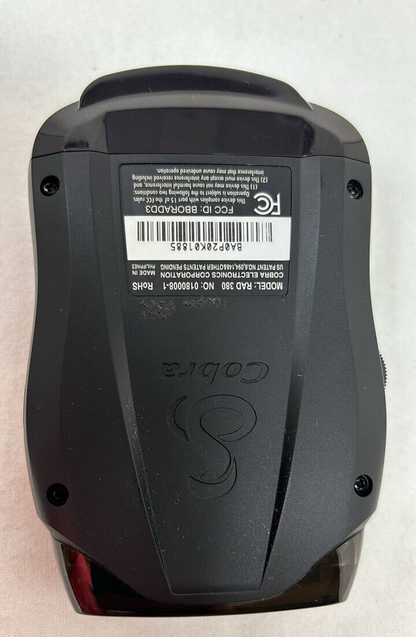 Cobra RAD 380 Laser Radar Detector Long Range Car LaserEye Front Rear READ