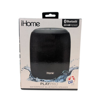 iHome Play Pro Portable Waterproof Speaker Passive Subwoofer IP67 Carry strap