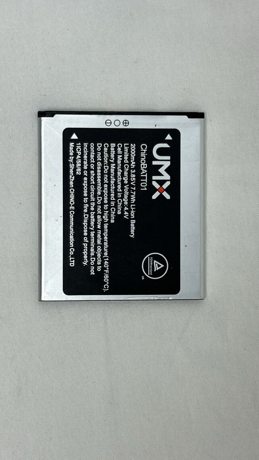 Battery ChinoBaTT01 For UMX Unimax U683CL U693CL 2000mAh 3.85V Replacement OEM