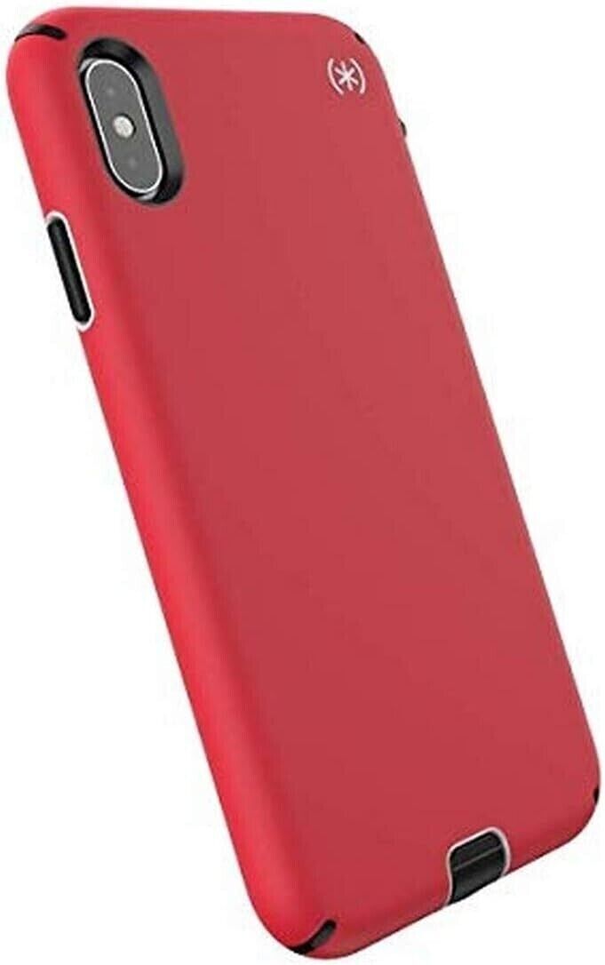 Speck Presidio Protective Sport Case for Apple iPhone XS Max 6.5" Red Impactium