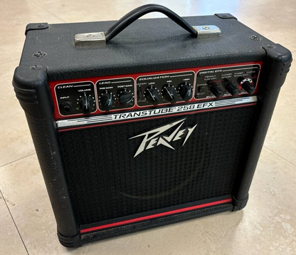 Peavey TransTube 258 EFX 1x8 Electric Guitar Combo Red Line 2 Channel 25W