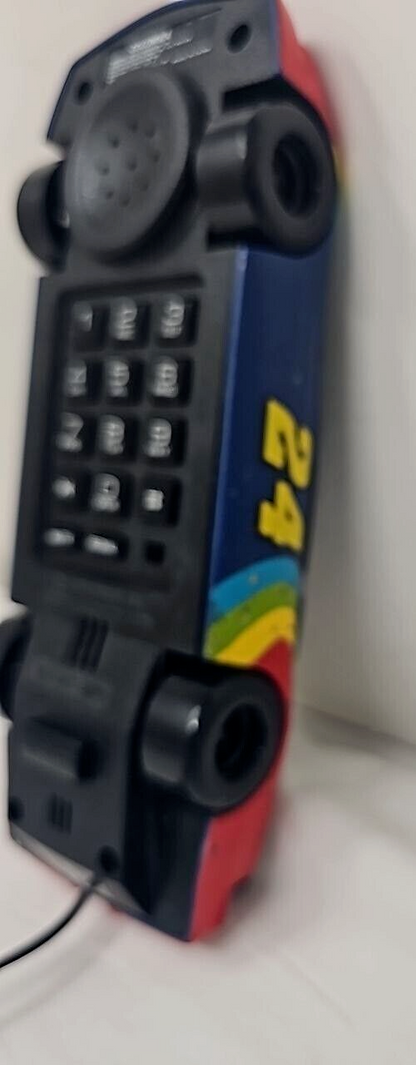 Columbia Tel-Com Jeff Gordon #24 Nascar Race Car Phone Corded Telephone Original