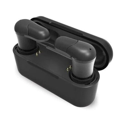 IQ Podz Pocket True Wireless Earbuds Bluetooth Headphones and Case Kit Black