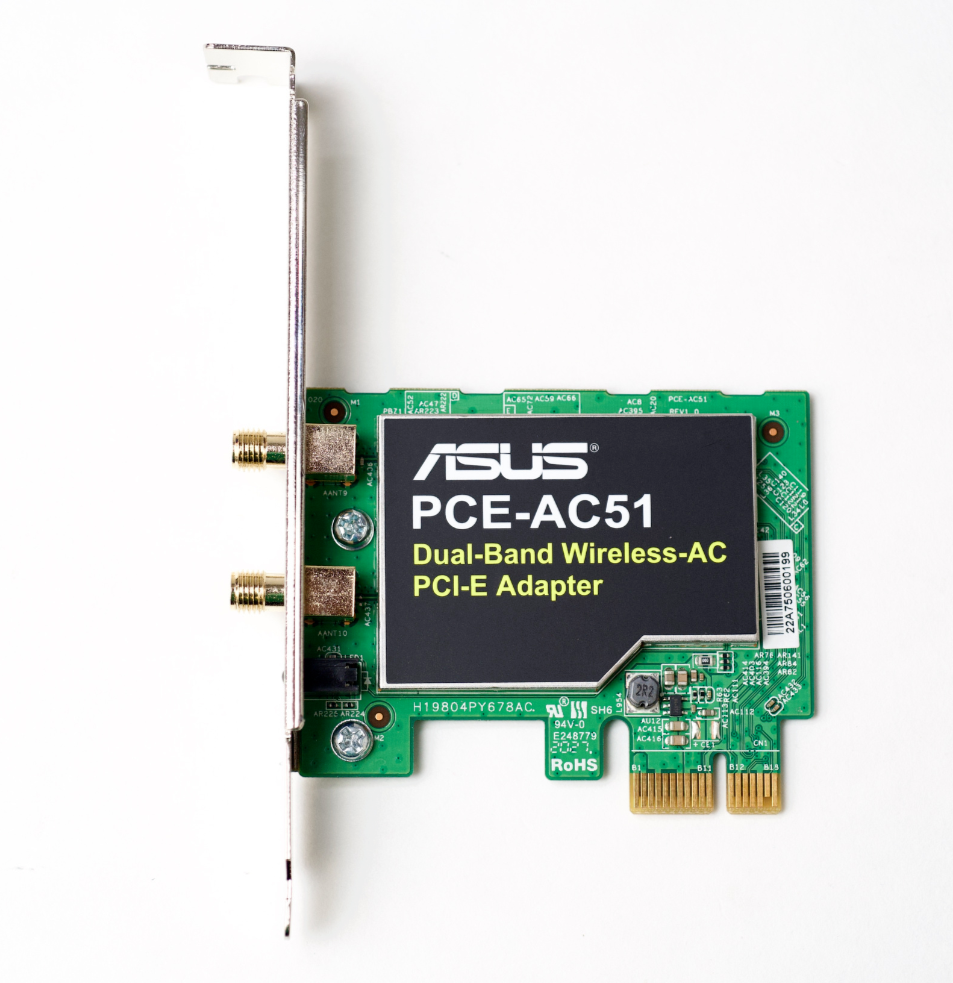 Asus PCE-AC51 Wireless WiFi PCIe Adapter Card Dual Band AC750 Internet Wi-Fi OEM