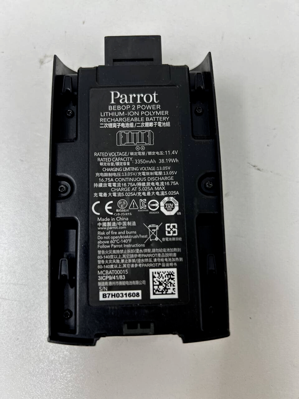 Parrot Bebop 2 Power Rechargeable Battery Replacement Part for Drone