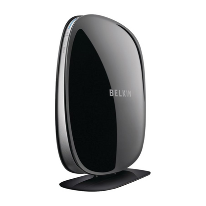 Belkin N750 Wireless N Router Gigabit F9K1103 Dual Band 4 Port Black USB