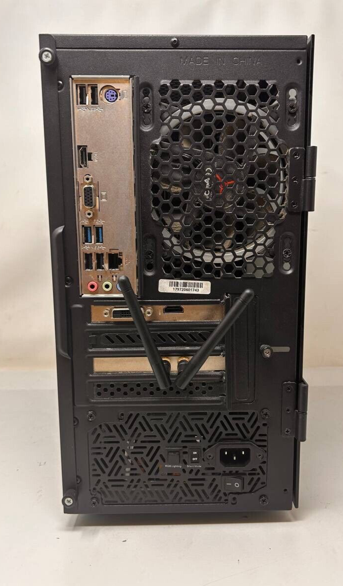 SkyTech Blaze II Gaming PC - Ryzen 5 2600 6-Core NVIDIA GeForce GTX 1660 6G EXCE