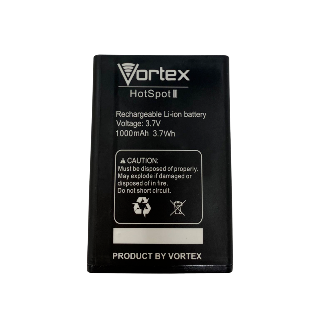 Battery HotSpot II For Vortex HotSpot II  2 1000mAh 3.7V Vortx   Replacement OEM