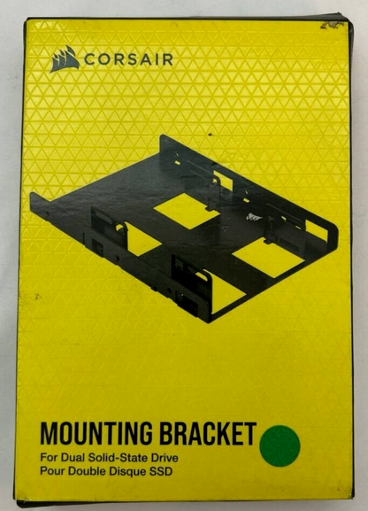 Corsair Dual SSD Drive Mounting Bracket for  3.5 Hard Drive Bay Black Original