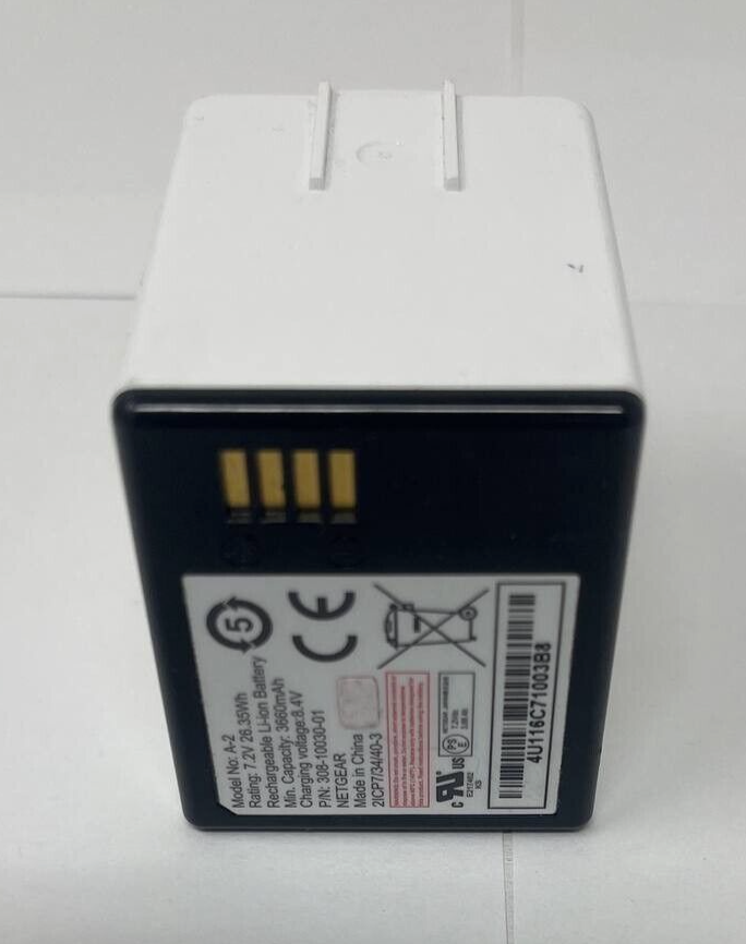 Original A-2 Battery  Arlo Go VMA4410 VML4030 3660mAh For Security Cam A2 Rechar