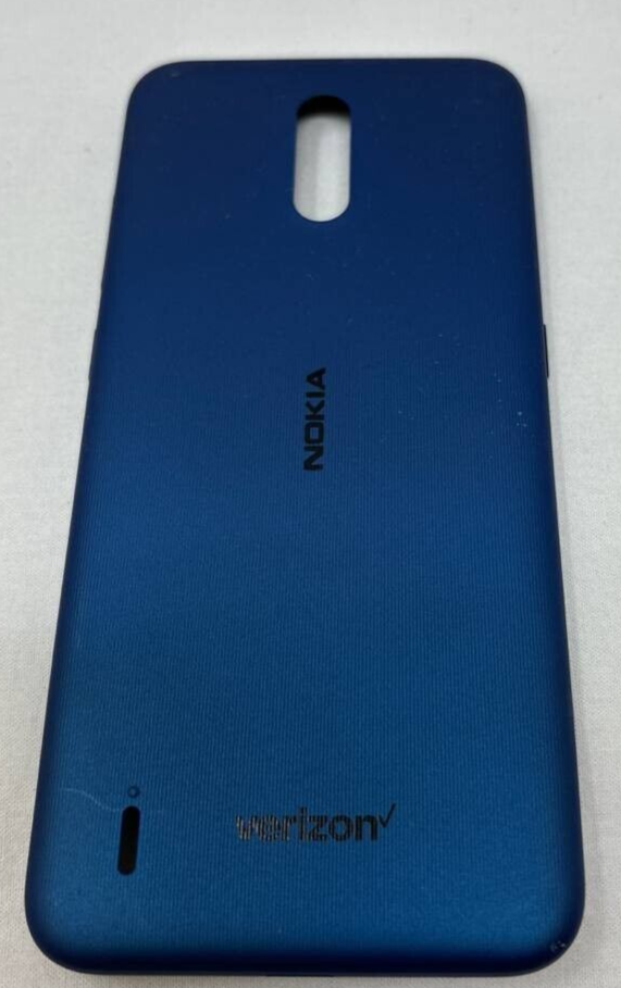 Back Door For Nokia 2 V Tella Verizon TA-1221 Blue Battery Cover Replacement