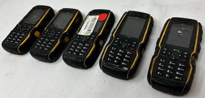 Lot of 5 Sonim XP Strike XP3410 Ultra Rugged Military Phones 3G BT Sprint READ