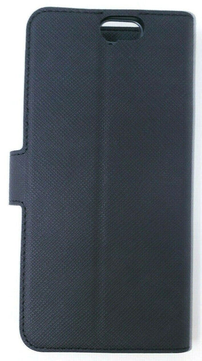 Xqisit Black Wallet Case Viskan For HTC One A9 Protective Book Folio Cover