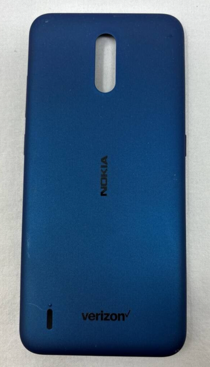 Back Door For Nokia 2 V Tella Verizon TA-1221 Blue Battery Cover Replacement