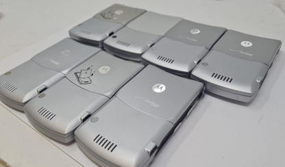 7 Lot Motorola Razr V3m Verizon Silver Used Wholesale Phone connection problems
