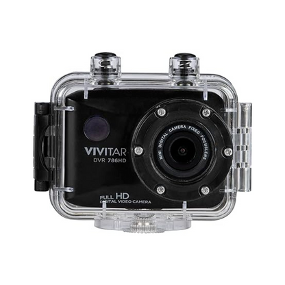 Vivitar DVR786HD Full HD 1080p Action Video Camera Camcorder USB Micro SD OEM