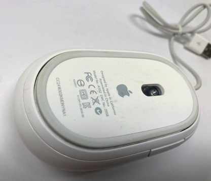 Apple A1152 Wired USB Mighty Optical Mouse MB112LL/B Genuine OEM Mice - White