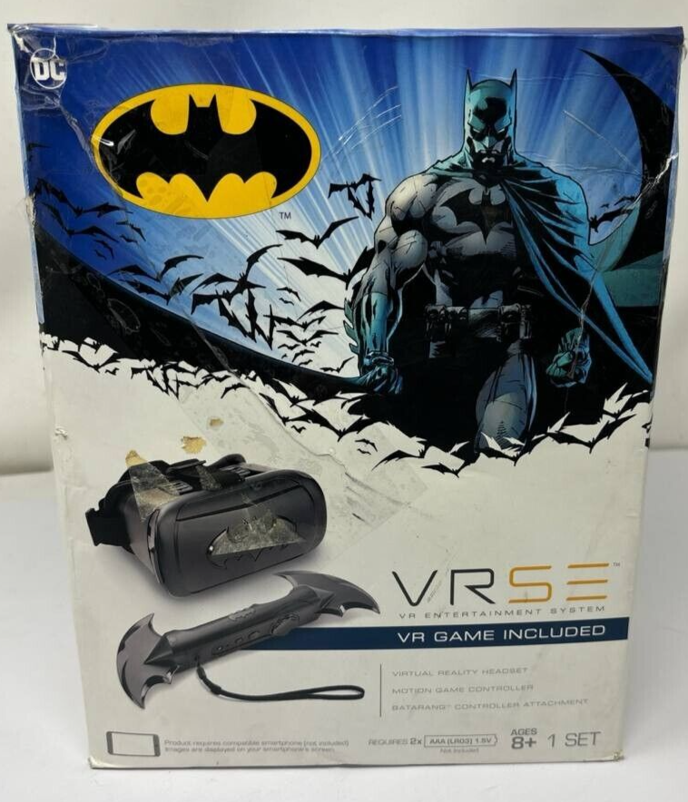 VRSE Batman Virtual Reality Headset Justice League Set For Android & iOS