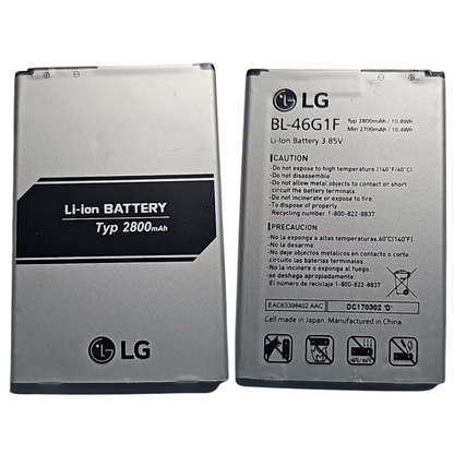 Battery BL-46G1F for LG K10 2017 K20 Plus LV5 M250 2800mAh OEM