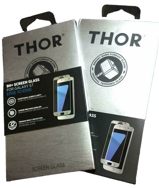 Thor Tempered 9H+ Screen Glass for Samsung Galaxy S7 Protector Edge to Edge