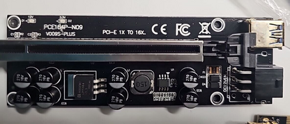 PCI-e 1x to 16x Riser Card PCE164P-N09 Graphic Extension for GPU Mining USB