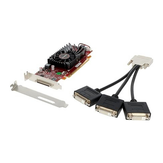 VisionTek ATI Radeon HD 5450 SFF 512MB DDR3 3M 3x DVI-D Graphics Card 900344