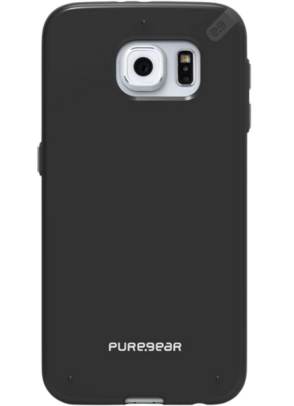 Puregear Slim Shell Case Protective For Samsung Galaxy S6 Black Cover SM-G9200