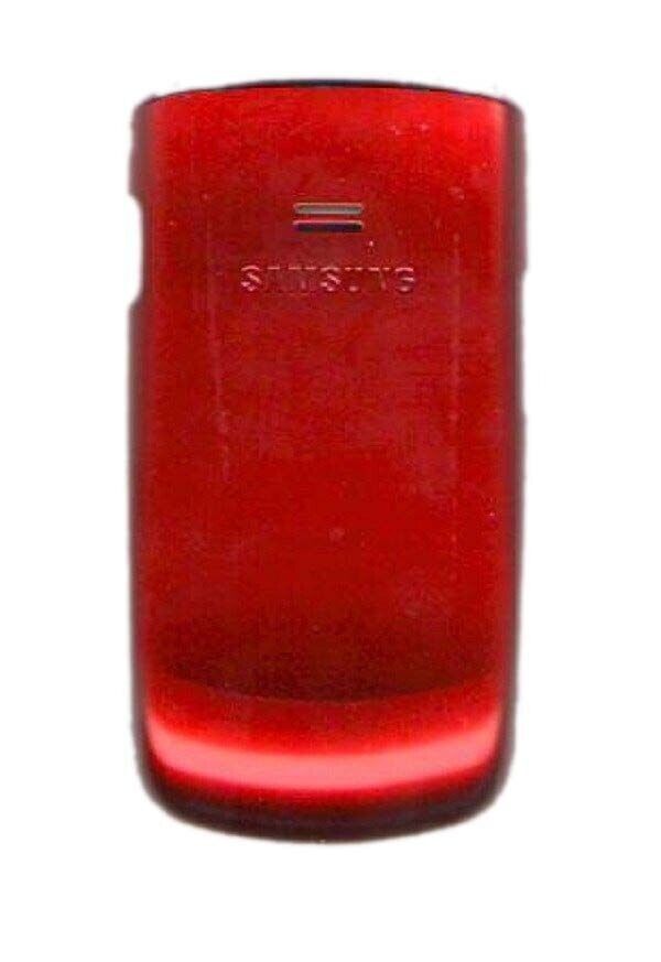 Back Door Red Cellphone Battery Cover Housing Case For Samsung R250 OEM