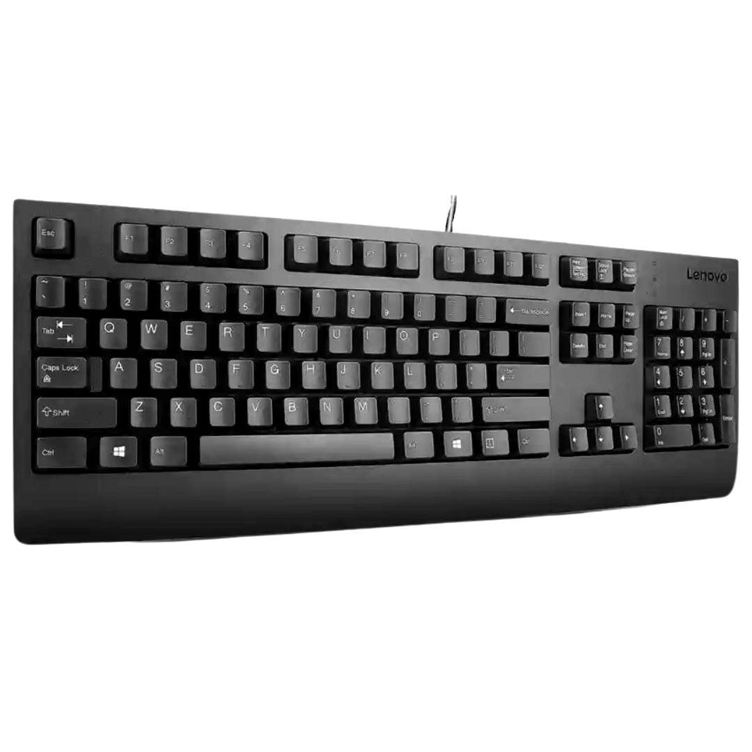 Lenovo Preferred Pro II USB Wired Keyboard Full Size QWERTY Black for PC Laptop