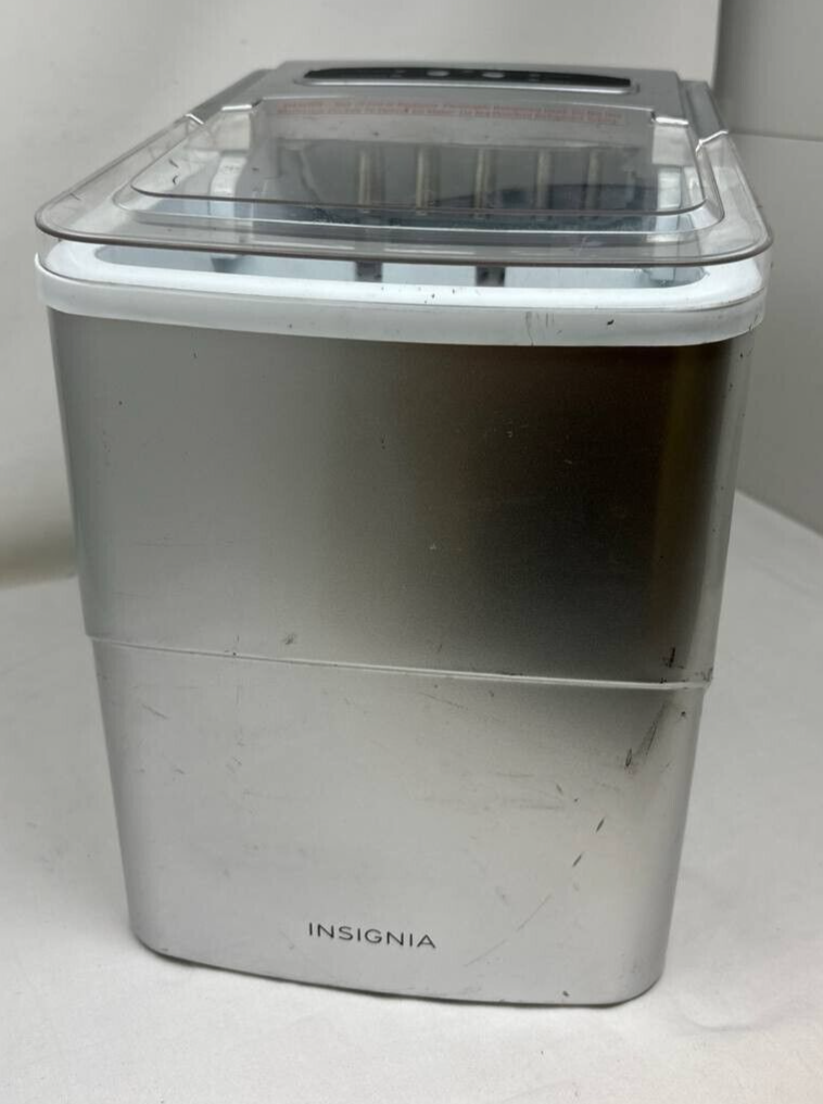 Insignia NS-IMP26SL0 Portable Bullet Ice Maker Compact Machine Auto Shut Off