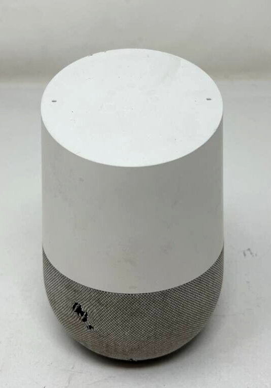 Google GGA3A00417A14 Home Wireless Speaker Smart Assistant Handsfree White Slate