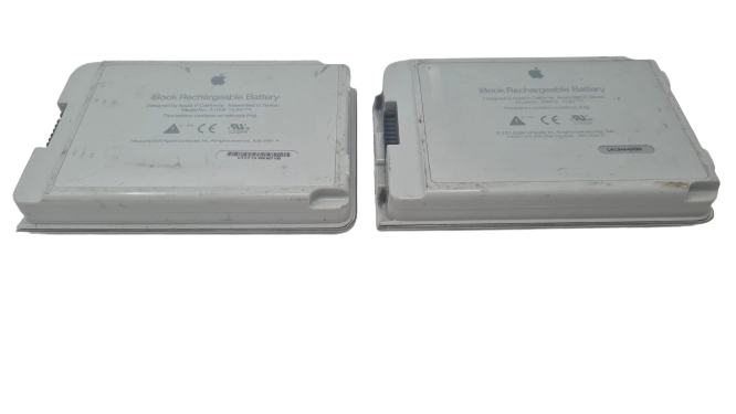 2 Lot Battery For Apple iBook G3 G4 12" in A1061 A1008 M9337 M8403 M8433 As Is