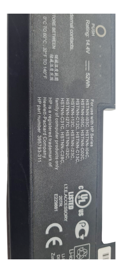 Laptop Battery HSTNN-OB06 52Wh for HP 6510B 6515B 6710B NC6220 NC6230 NX6115