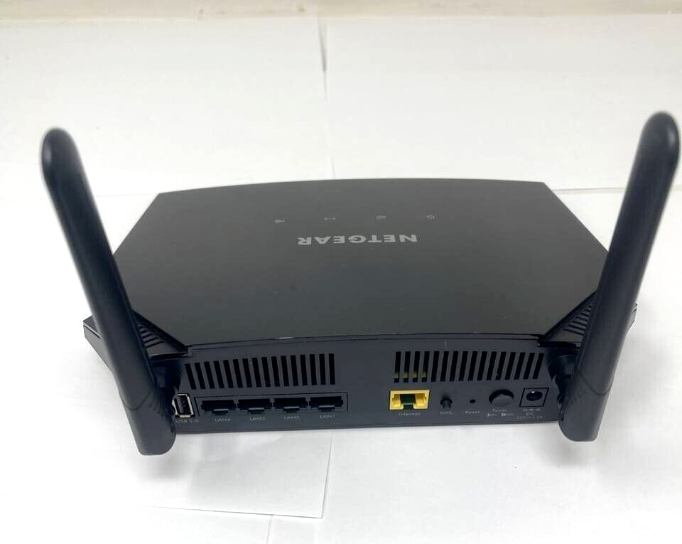 Netgear R6260 Smart WiFi Dual Band Gigabit Router Signal Booster Internet AC1600