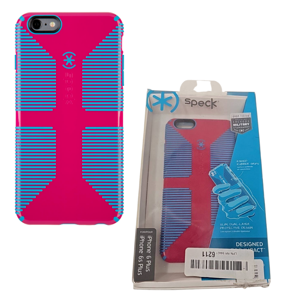 Speck CandyShell Grip Case for iPhone 6 6s Plus Back Cover Pink Jay Blue