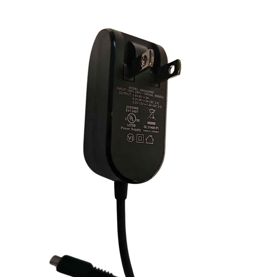 Power Supply Cord Wall Charger USB-C for Verizon Wireless Charging Pad Black OEM