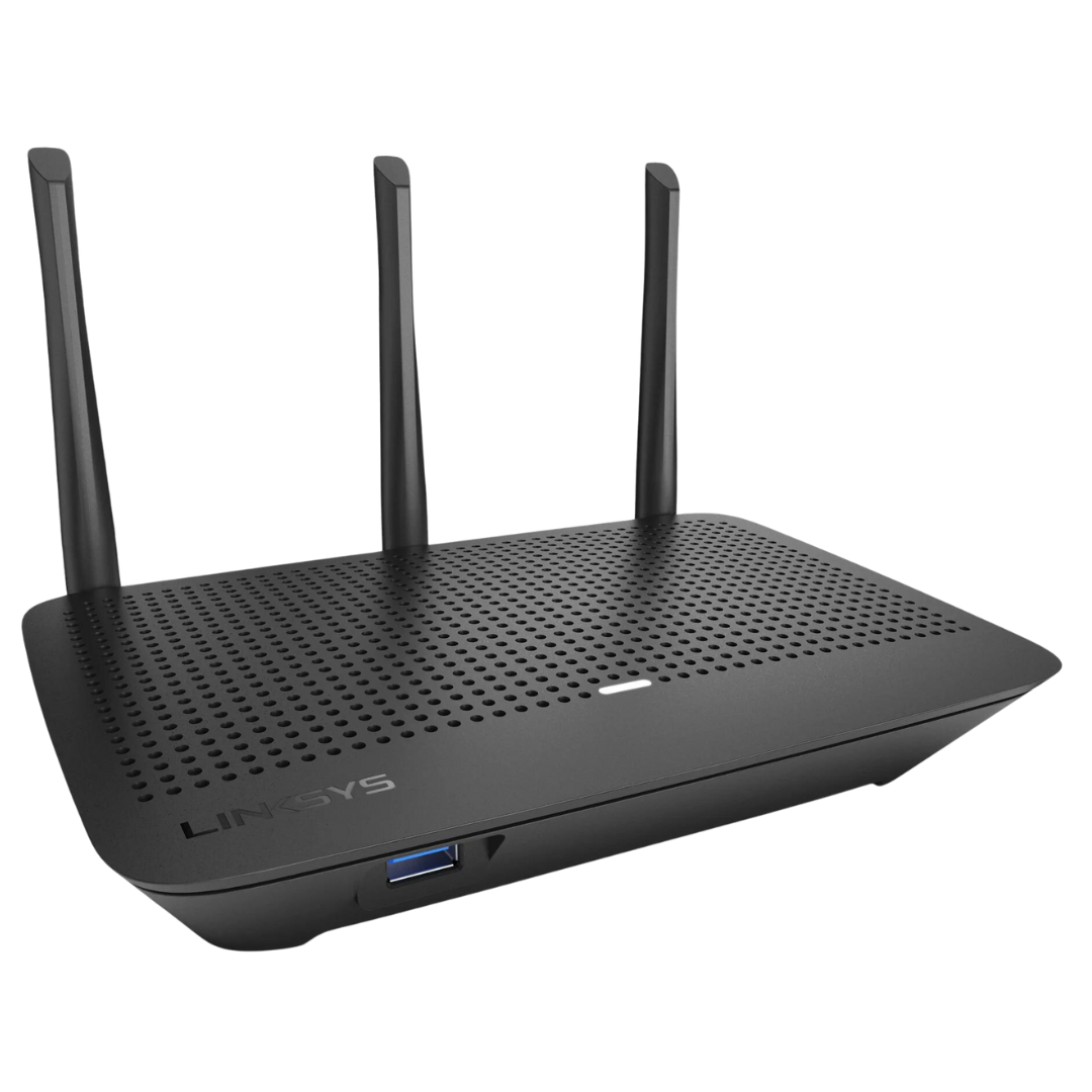 Linksys EA7430 Max Stream WiFi 5 Mesh Router Dual Band AC1900 Black with MU-MIMO