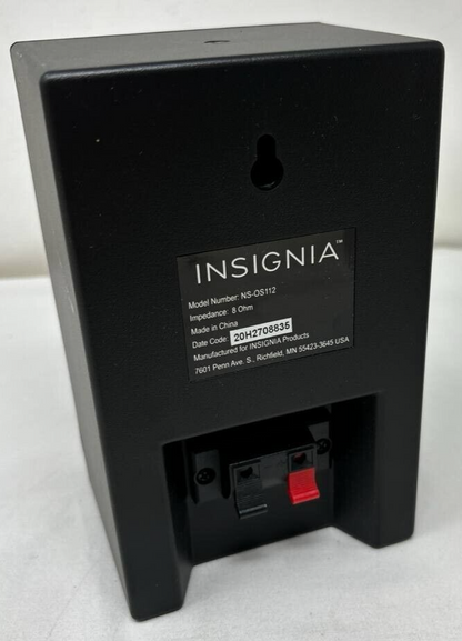 Insignia NS-OS112 1 Way Indoor Outdoor Portable Speaker 60W 8 Ohm  1 UNIT ADD ON