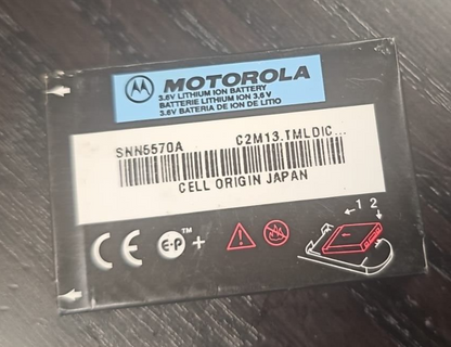 Battery FOR Motorola Lithium 3.6V for Two Way Radio SNN5570A EXTENDED Genuine