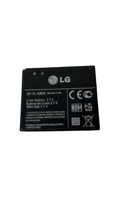 Battery FL-49EN For LG 530G Phone Replacement Original Part OEM 1000mAh 3.7V